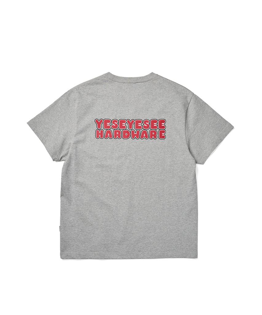YESEYESEE C-Logo Hardware Tee Gray