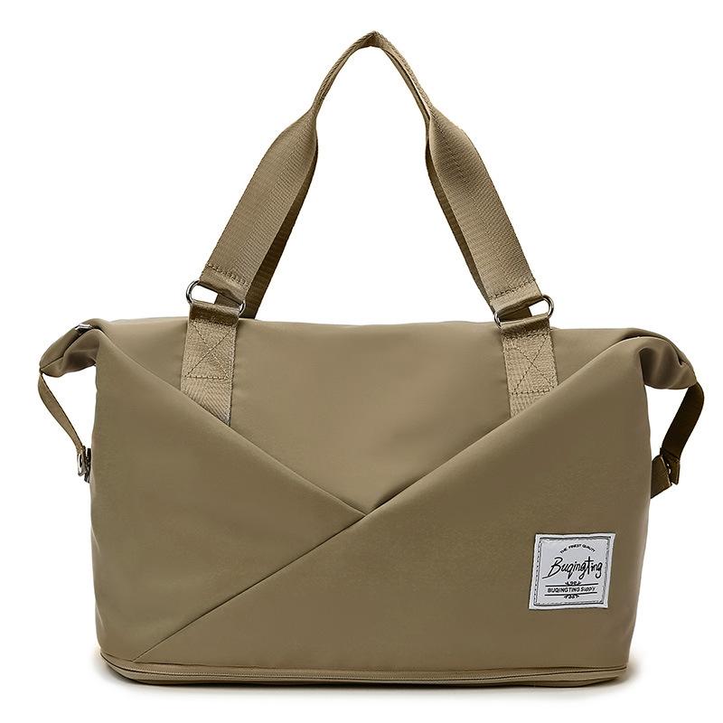 Women's fitness bag, multifunctional, with dry and wet separation, large capacity, expandable yoga bag, suitable for short trips, shoulder or