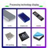 Aluminum Profile Heat Sink for Electronics with High Thermal Conductivity