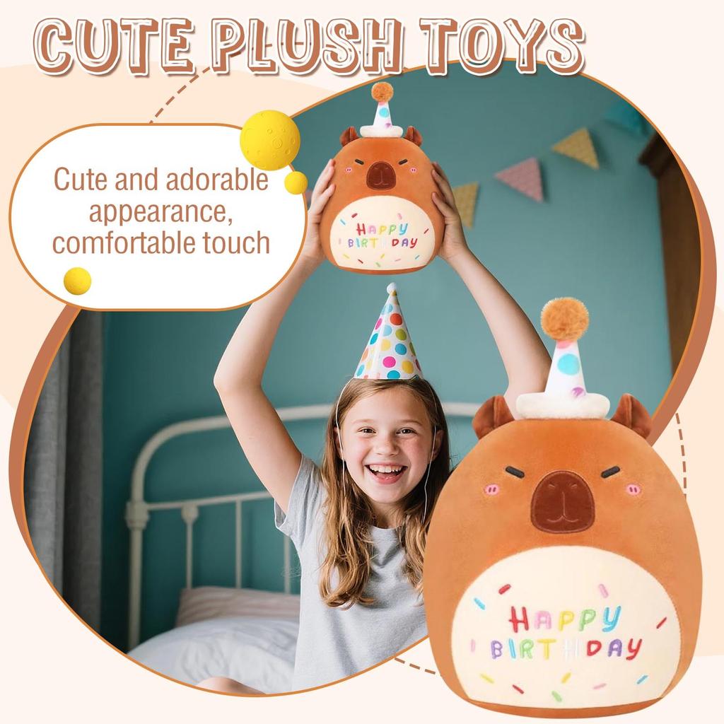 Plyšová Panenka, Dárek Hračka, Kreslený, Dětská Hadrová Panenka, Dětský Dárkový Polštář(Žádný standard)