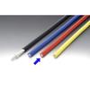Silikonový kabel Kijima pro kola, délka 1 m, ochrana proti úniku, červený 304-4101R