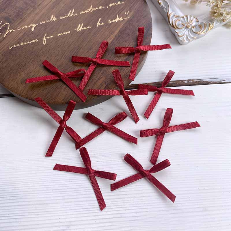 Adorno de Encaje con Lazos de Cinta de 0,3 cm para Accesorios de Ropa Lolita