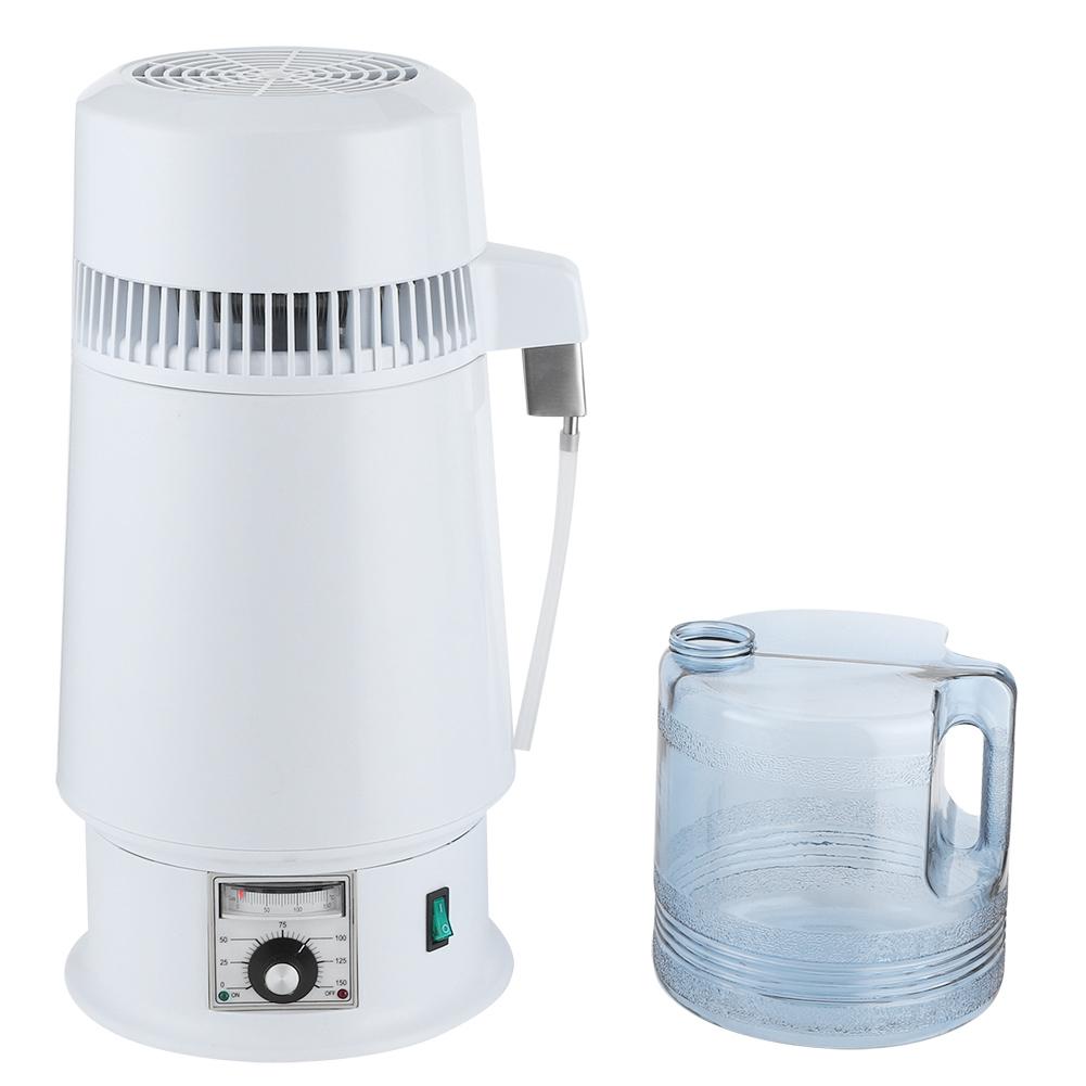 4L Stainless Steel Water Distiller Distillation Purifier Boiler Brewing Machine for Home UseUS