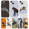 Handyhülle Für iPhone 16 Hüllen iPhone 15 12 13 14 16 Pro Max X XR XS Max 15 Plus iPhone11 Hülle Wettbewerb Reitsport Pferd