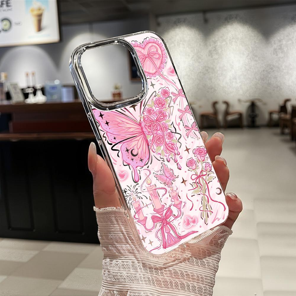 Acrylic Phone Case for iPhone 11 12 13 14 Pro 12 14 16 Pro Max for Samsung A16 A36 A56 S24 FE High-quality Painted Anti-fall Mobile Phone Case