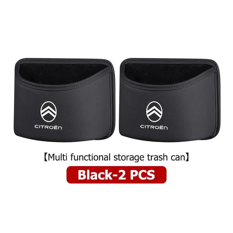 Car Side Door Trash Bin Hanging Garbage Dust Case Storage Box For Citroen C5 C1 C2 C6 C4L DS3 DS4 DS5 C-Elysee Grand Berlingo ajd256