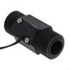Y5JC DC24V/1A Medidor de Vazão de Líquido de Água Medidor de Fluido Contador 0.75-5L/min Plástico Leve