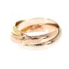 Cartier #13(JP Size) Ring K18 Yellow gold/K18 Pink Gold Women