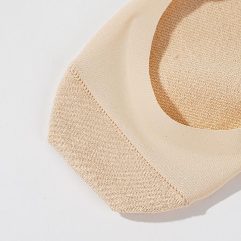 Calcetines náuticos de seda helada para mujer, de algodón, de corte bajo, antideslizantes, a la moda, antirroturas.