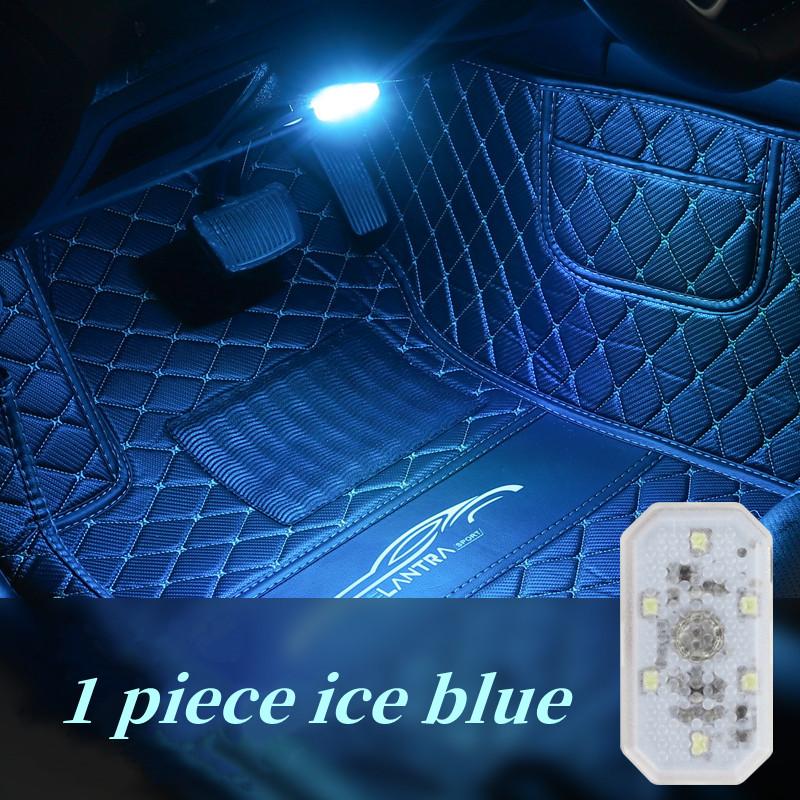 Auto USB Charging Mini 5V Led Touch Switch Light Wireless Ambient Lamp Portable Night Reading Light Car Door Roof Interior Light