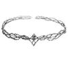 Retro Color Crown Cosplay Headwear Adjustable Headband Bridal Hair Accessories  Bridal Wedding