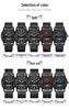 OFNS Men's Waterproof Quartz Watch with Double Calendar