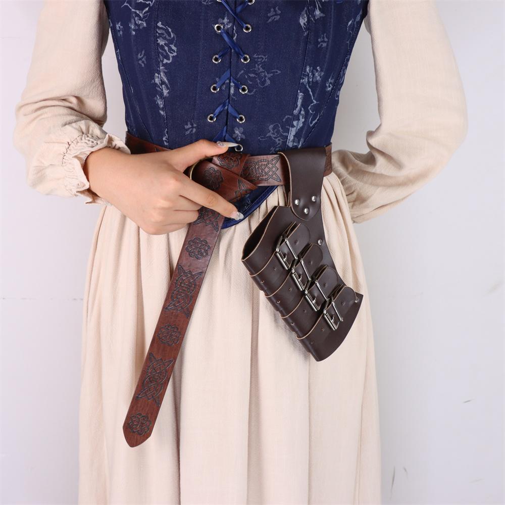 Medieval Sword Sheath Cutlass Warrior Retro Style Scabbard Holder Dagger Rapier Scabbard For Cosplay Stage Party Pirate Woman