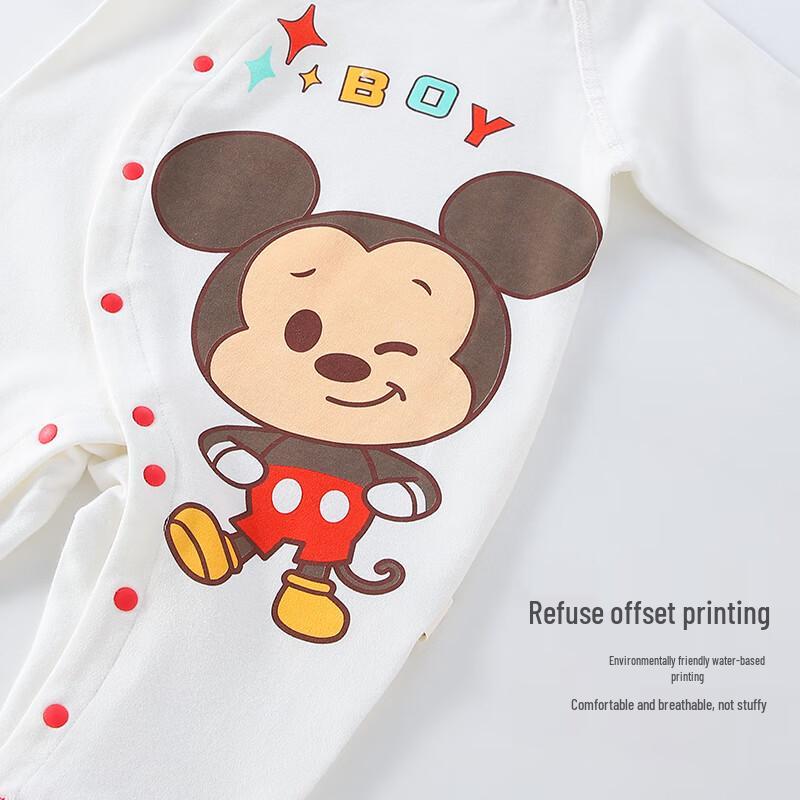 Disney Baby Pure Cotton Long-Sleeve Bodysuit Romper