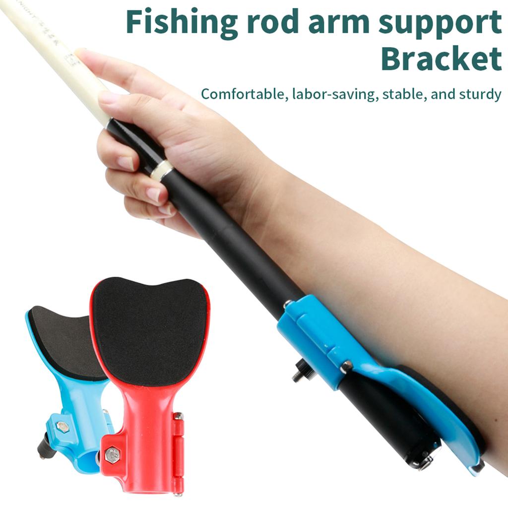Fishing Rod Holder Rest Stand Spinning Rod Arm Protector Anti-Slip Stand Wrist Arm Support Fishing Protector Tools