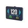 P16 Car Hud Obd2 Lcd Meter Head Up Display Speedometer Kmh,Mph Tachometer Water Temp Fuel Consumption Turbo Pressure