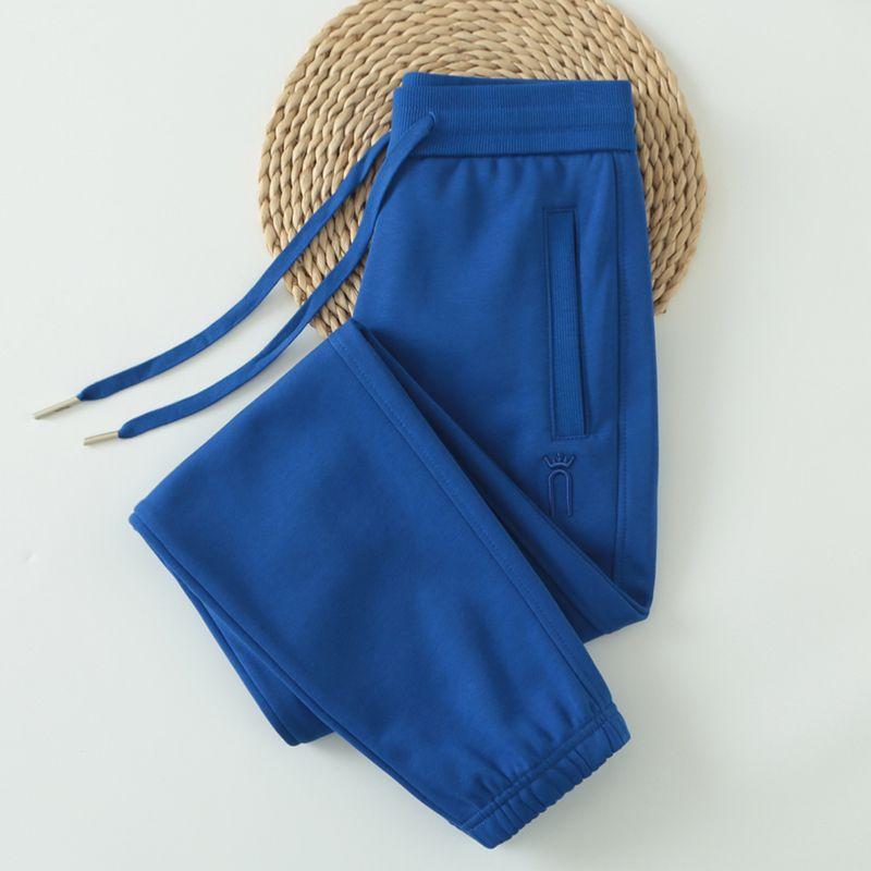 2025 New Sweat pants Women Spring and Autumn Women Loose Ankle-tied Plus size Sweatpants Casual High Waist Drawstring Gray Pants