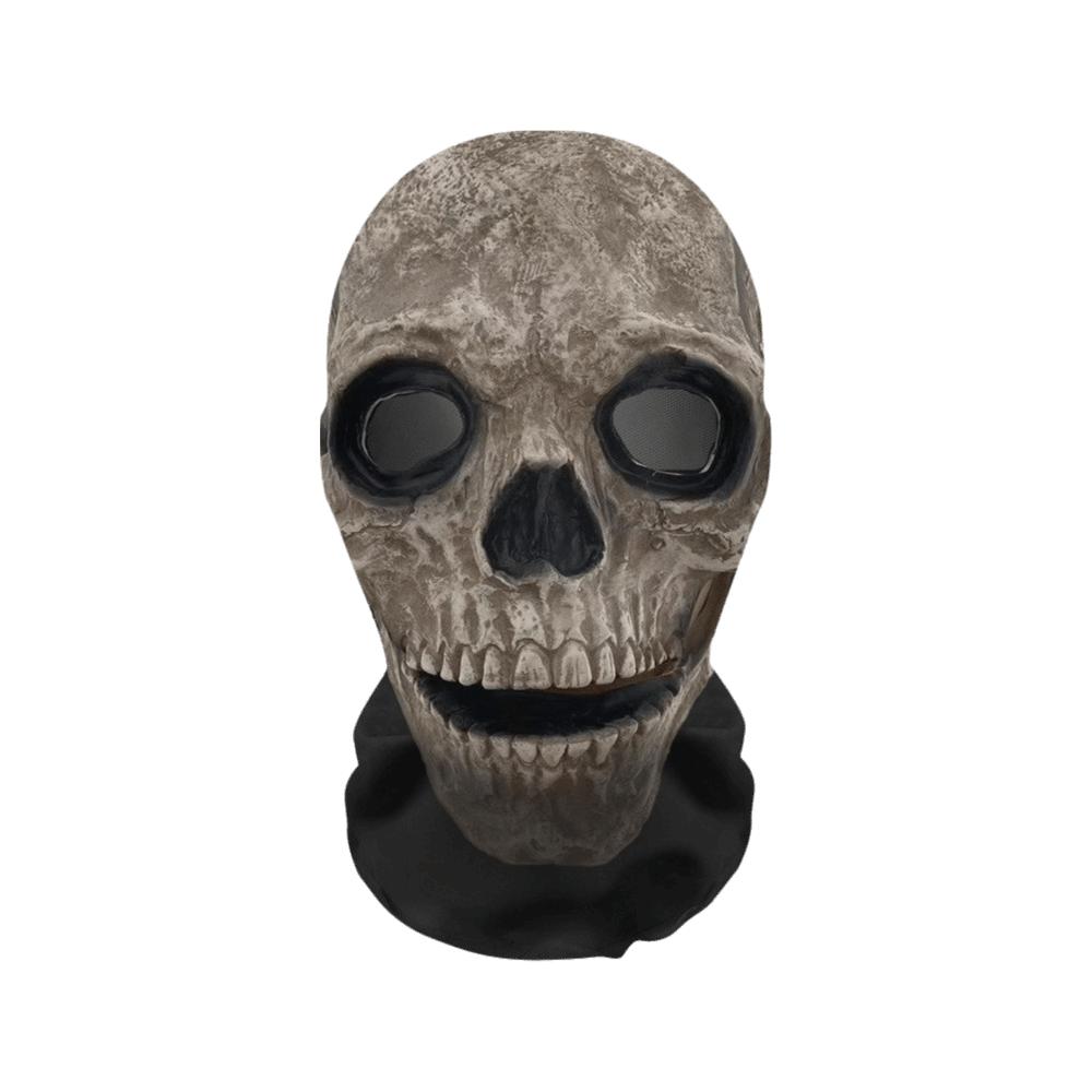 Scary Design Cosplay Mask Stretch Mesh Horror Mask Ghost Face Full Face Mask Performance Show