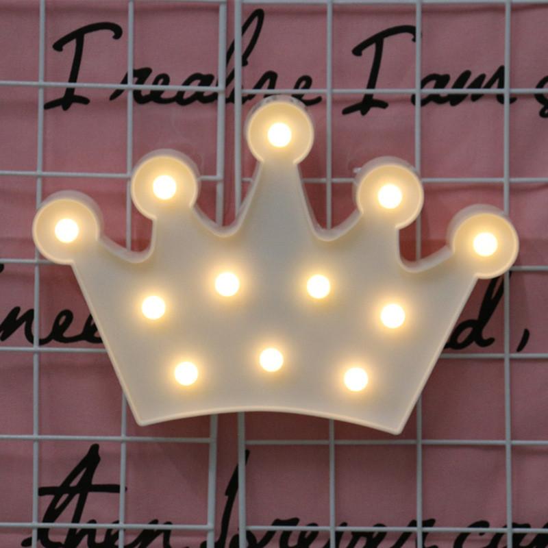 Unicorn Night Light With Star Shape Led Decor For Bedroom And Gift Use