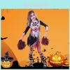 Spooky Halloween Girls Zombie Cheerleader Cosplay Costume For Carnivals And Parties