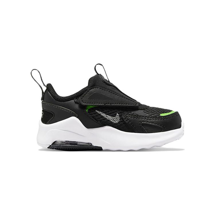 Nike Air Max Bolt Low Top Running Shoes Baby Sneakers Black White CW1629-006