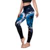 Hot-selling peach hip sweatpants, Halloween bat print women's elastic leggings