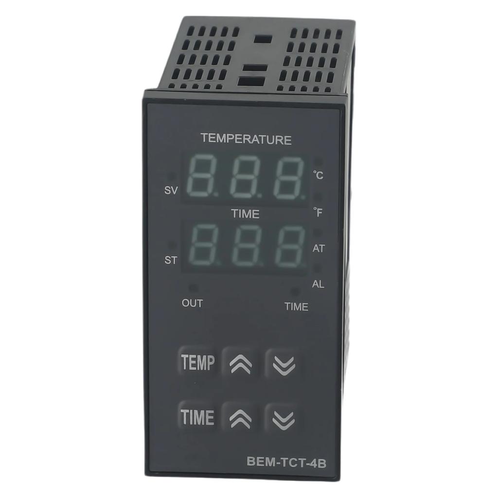 Heat Press Machine Digital Thermostat  BEM TCT 4B KR Time Temperature Controller  Built in Buzzer  Precision Circuit Board