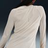 Nike As W Nk Swift Series Simple Round Neck Pullover Long Sleeve T-Shirt Women Tops Off-White HQ0504-133