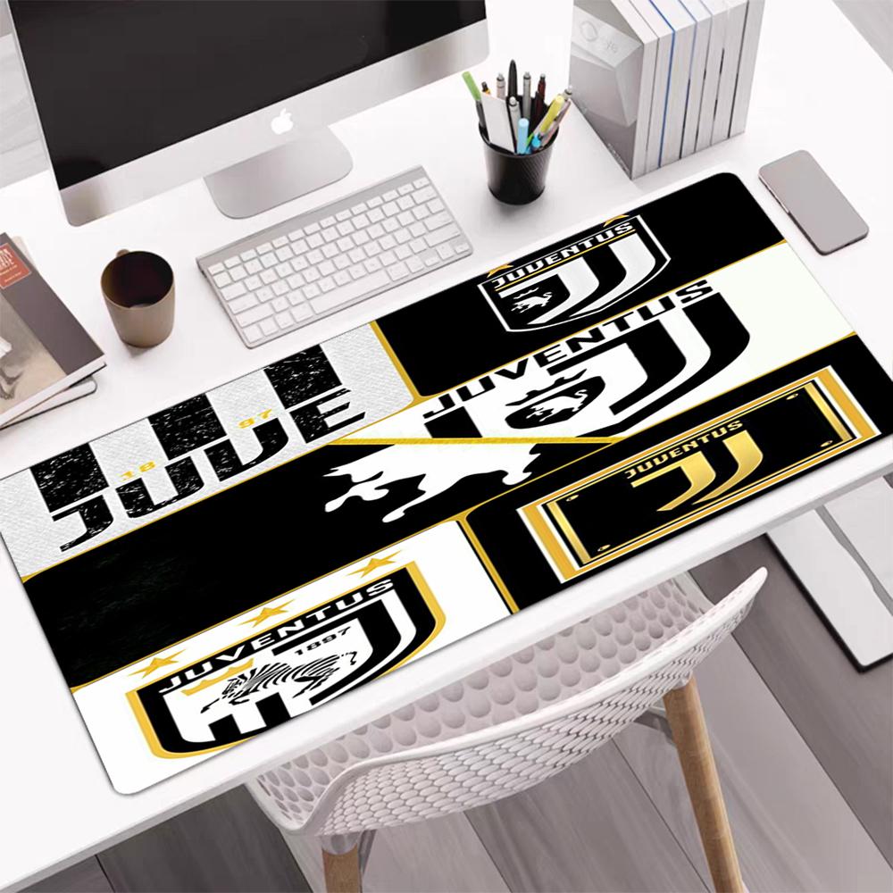 Juventus Football Club Theme Mouse Pad, Non Slip Rubber Base, Multifunctional Office & Home Decor, Perfect for Workspace Personalization.