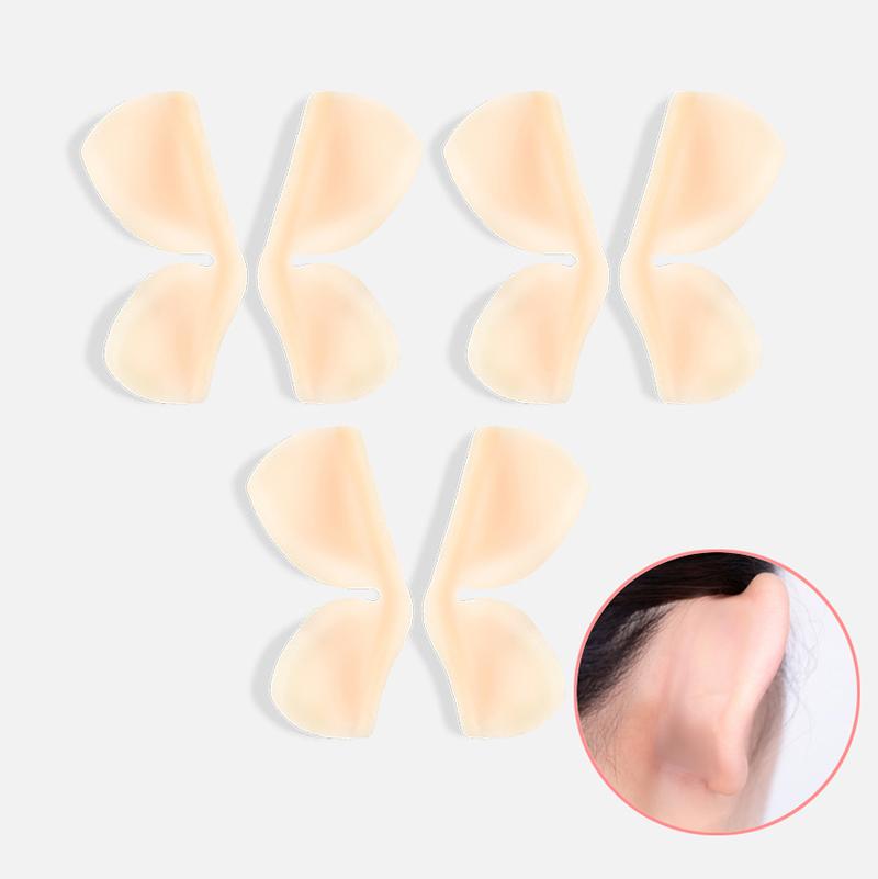 1/2/3Pairs 5D Elf Ear Support Stickers Invisible Ear Corrector Earlobe Support Patches Elf Ear Makeup V-Face Stickers Easy Use