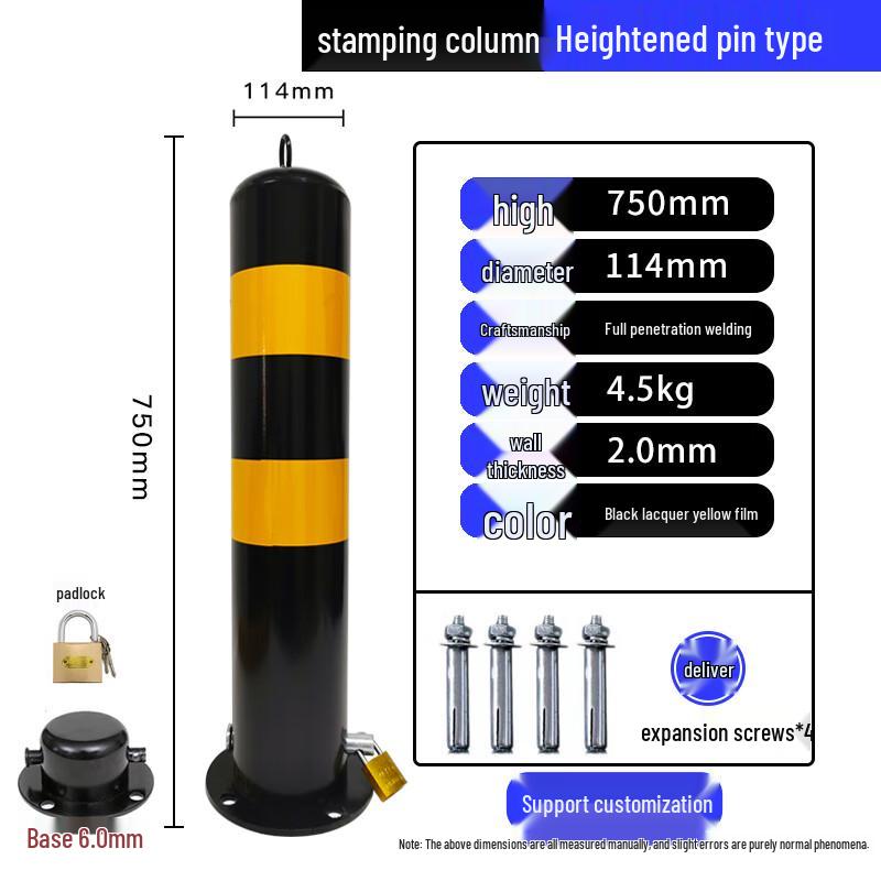 

Steel Pipe Warning Bollard