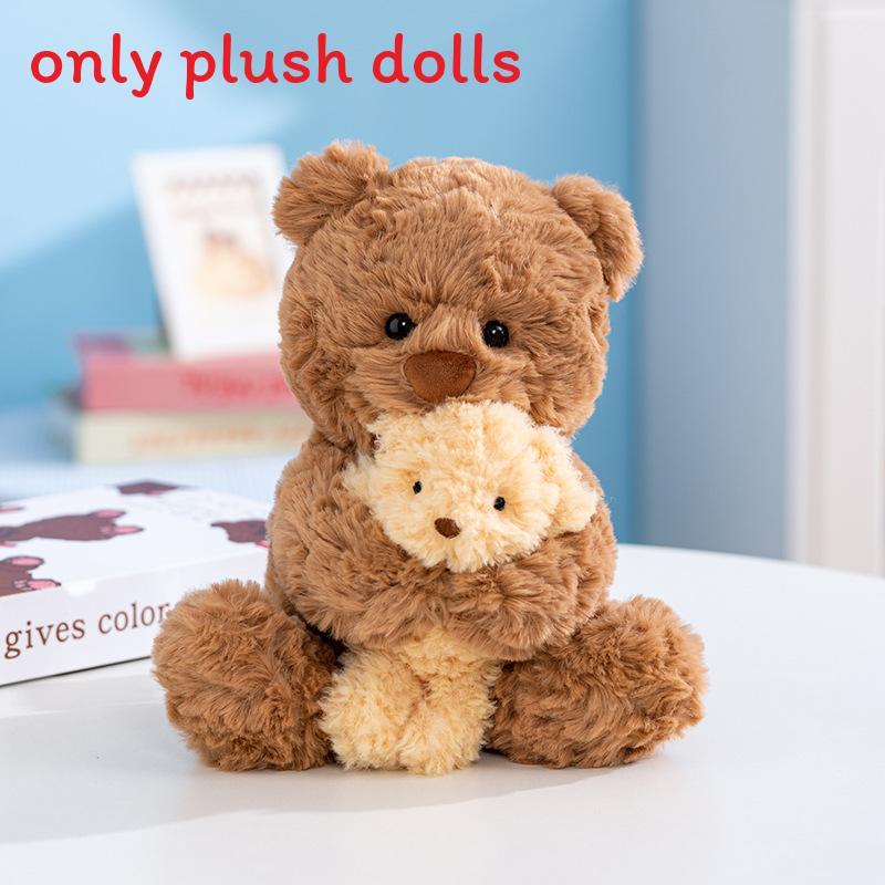 

Plush Teddy Bear Toy With Pp Cotton Filling For Kids And Giftgiving DarkBrownBear