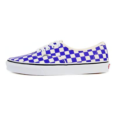Authentic Series Thermochrome Chaussures de Toile Basses à Damier Changeant de Couleur Sneakers Unisexe Bleu VN0A38EMVKH