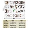 Glasgow Bull Terrier Club Blanket Soft Warm Flannel Throw Blanket Cover for Bed Living Room Picnic Travel Home Couch