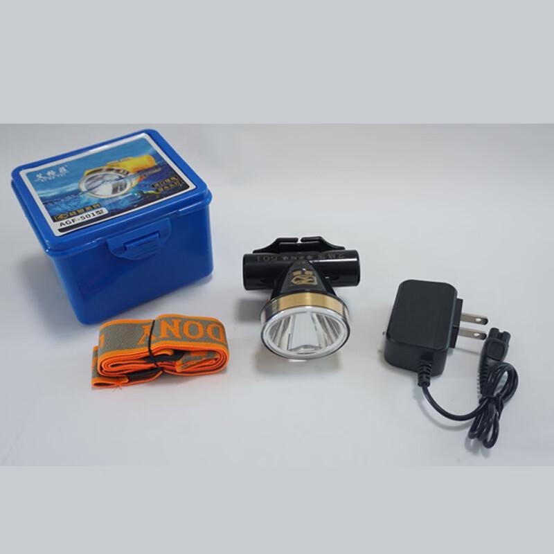 UOSULED Dual-Lithium Rechargeable Miner Headlamp