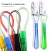 Colorful Long-Handled Plastic Shoehorn - Easy Shoe Lifter for Putting on Shoes