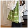 Ladies' Large Capacity Woven Bags, Commuting Shopping Bags, Grocery Bags