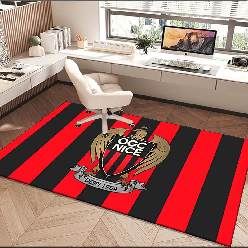 1PC rug Ogc Nice Crest Carpet, Chair Rug,Area Rug for Office Bedroom living rooms bedroom, Doormat decor Christmas fan gifts
