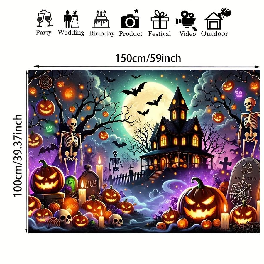 2D Flat Banner - Polyester Lightweight Halloween-themed Retro-style Bannerzyc