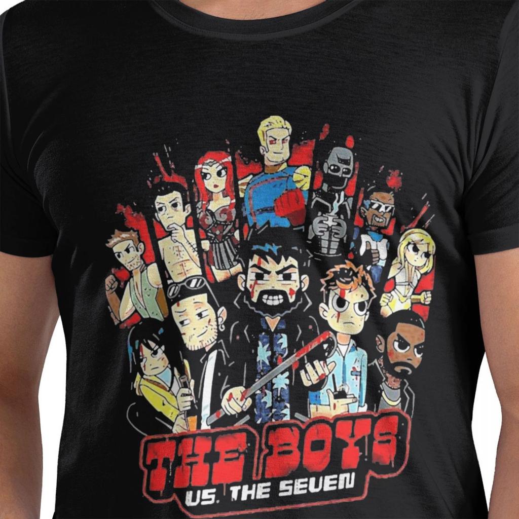 The Homelander The Boys Season 4 T-Shirt Men The Boyz Streetwear Cotton T-Shirts Summer O Neck Hip Hop Tee Shirt Oversized Tops