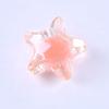 11mm Colorful Transparent Star Center Beads for DIY Headdress, Bracelet, Necklace Accessories
