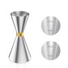 YOUSHY Jigger Cup with Measurement Markings, Cocktail Measuring Cup, Whiskey Measuring Cup, Stainless Steel, Bartender Essential Tool