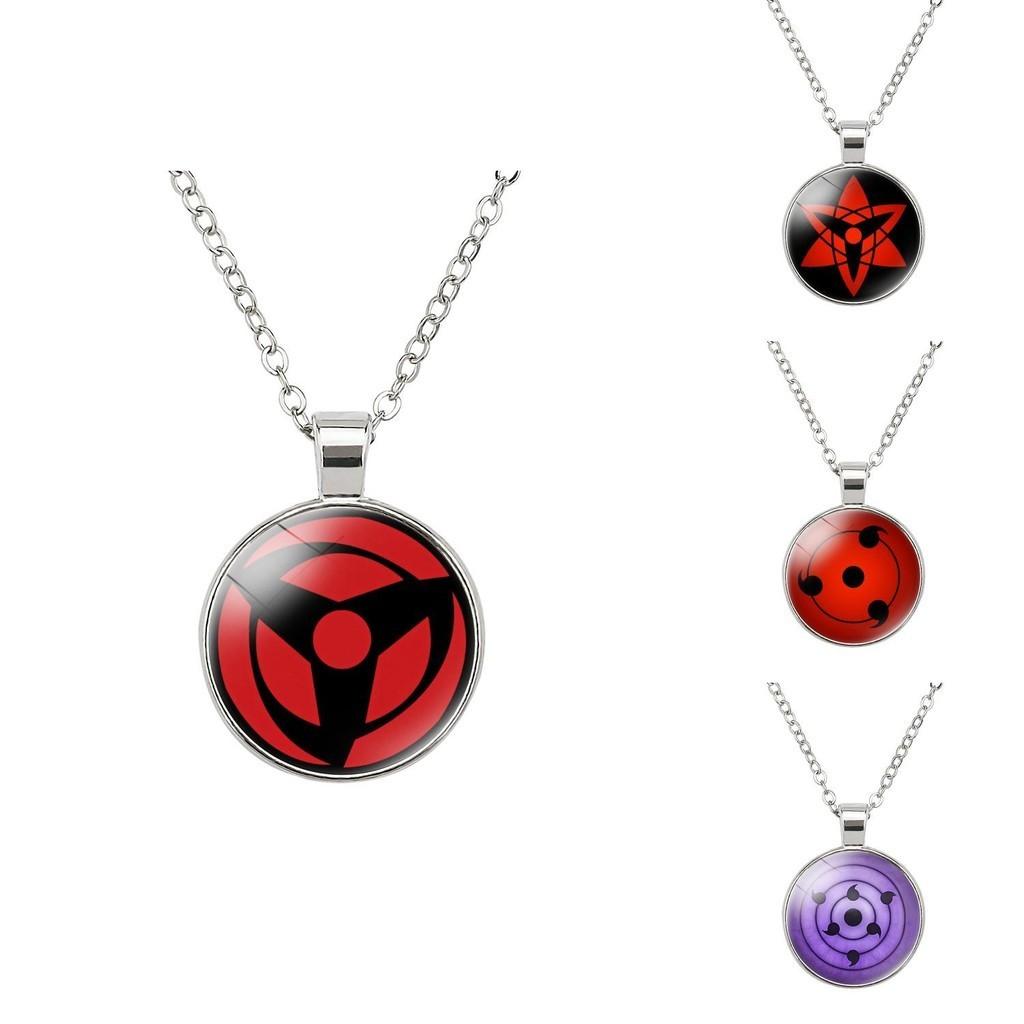 Fashionable Time Naruto Gem Pendant Necklace Unisex Stylish Souvenir Travel