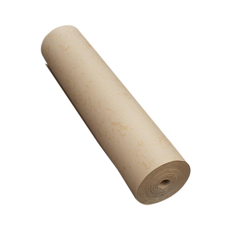 Gold-Flecked & Painted Silk Long Scroll: Thickened Semi-Sized Xuan Paper for Calligraphy & Mounting in Regular, Clerical, & Running Script.