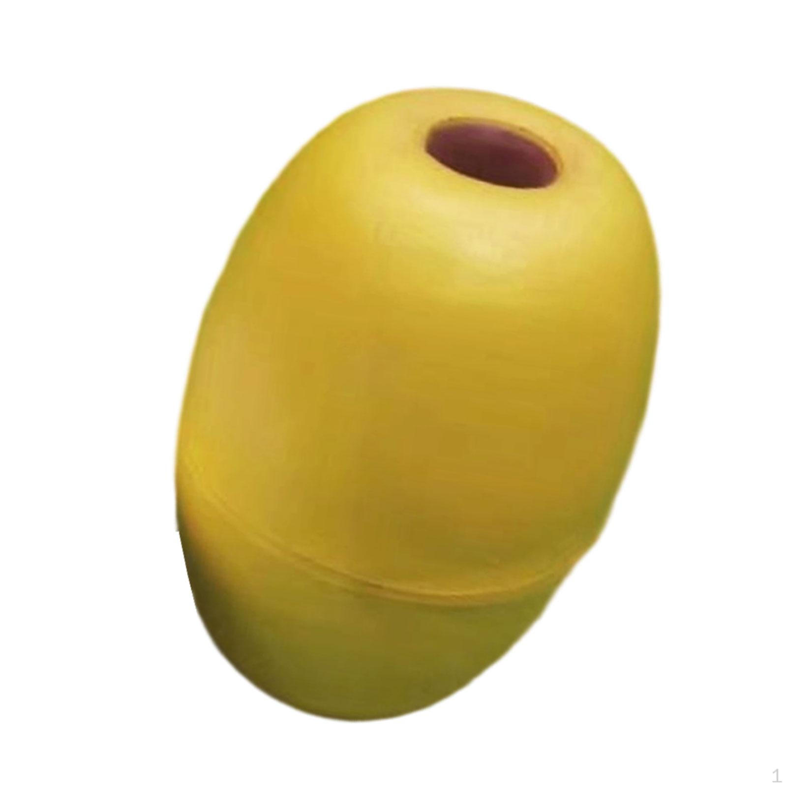 

Olive Shaped Lightweight Deep Water Float Buoy Ball for Swimming Pool Boating Kayaking жовтий