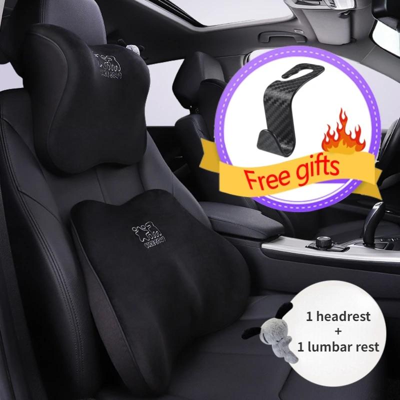 Auto Sitz Kopfstütze Nacken Kissen Auto Rest Schutz Lenden Kissen Kopf Unterstützung Protector Entlasten Müdigkeit Sitz Unterstützt