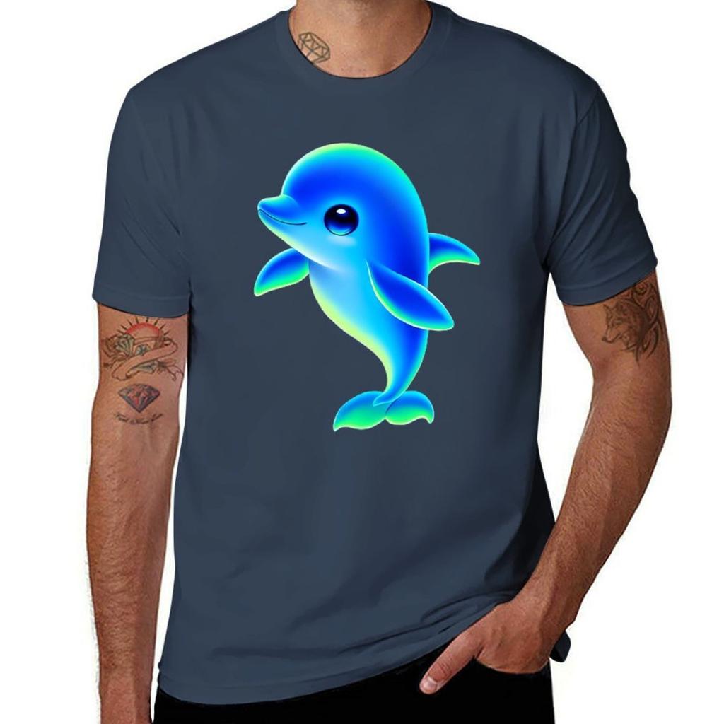 A Beautiful Dolphin With A Beautiful Look TShirt anime t shirts for Unisex Unisex t shirt heavy cotton TShirt