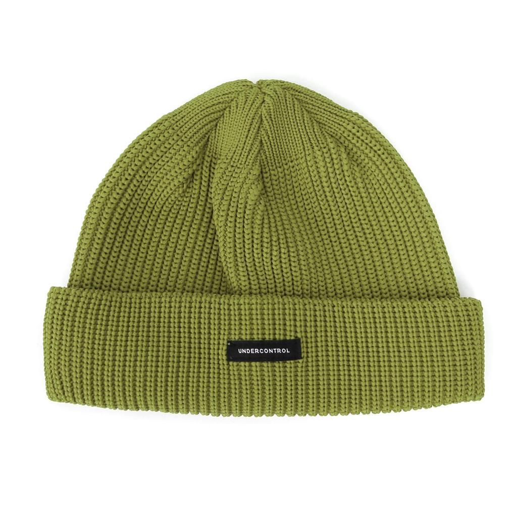 UNDERCONTROL AeroCool Summer Beanie Free Size Cooling Unisex Plain Skull Hat Cap Made in Korea One Size green