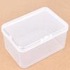 Kunststoffbox Transparent Schmuckorganisator Musterbox Kleine Werkzeugaufbewahrungsbox Nagelverlängerung Werkzeugbox Handy Reparaturkoffer
