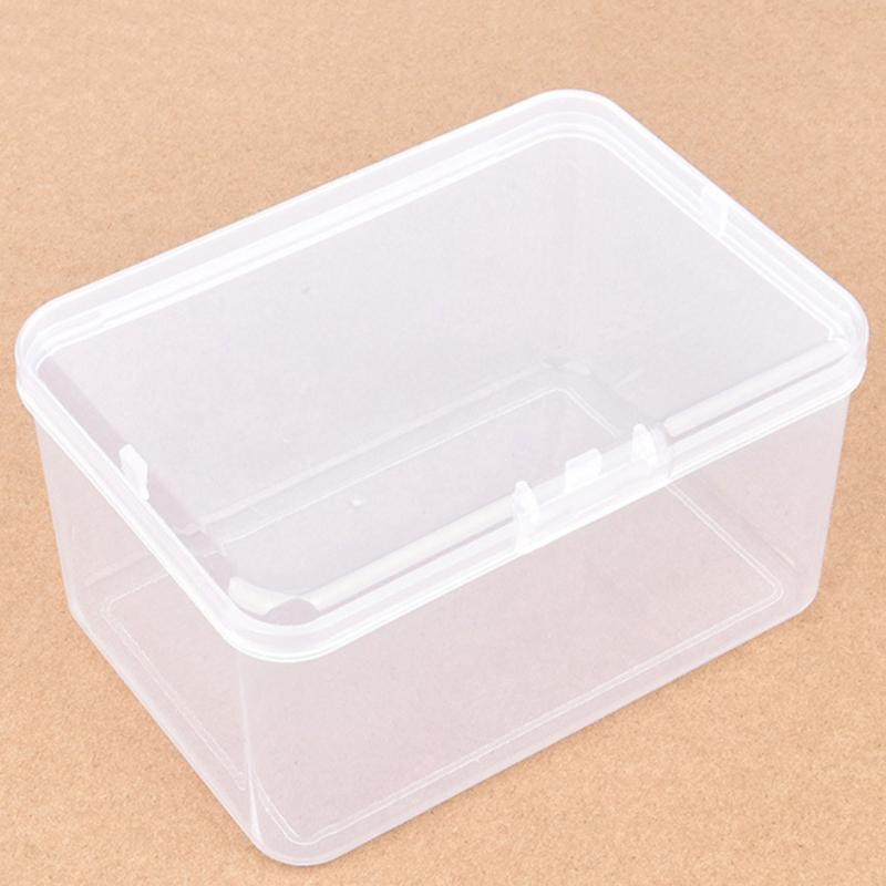 Kunststoffbox Transparent Schmuckorganisator Musterbox Kleine Werkzeugaufbewahrungsbox Nagelverlängerung Werkzeugbox Handy Reparaturkoffer